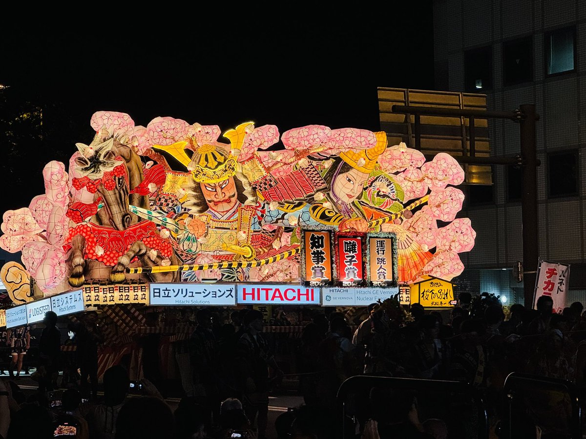 nx4pu6's tweet photo. 青森市　青森ねぶた祭にて

#iPhoneで撮影 https://t.co/rZmvYJyTTH