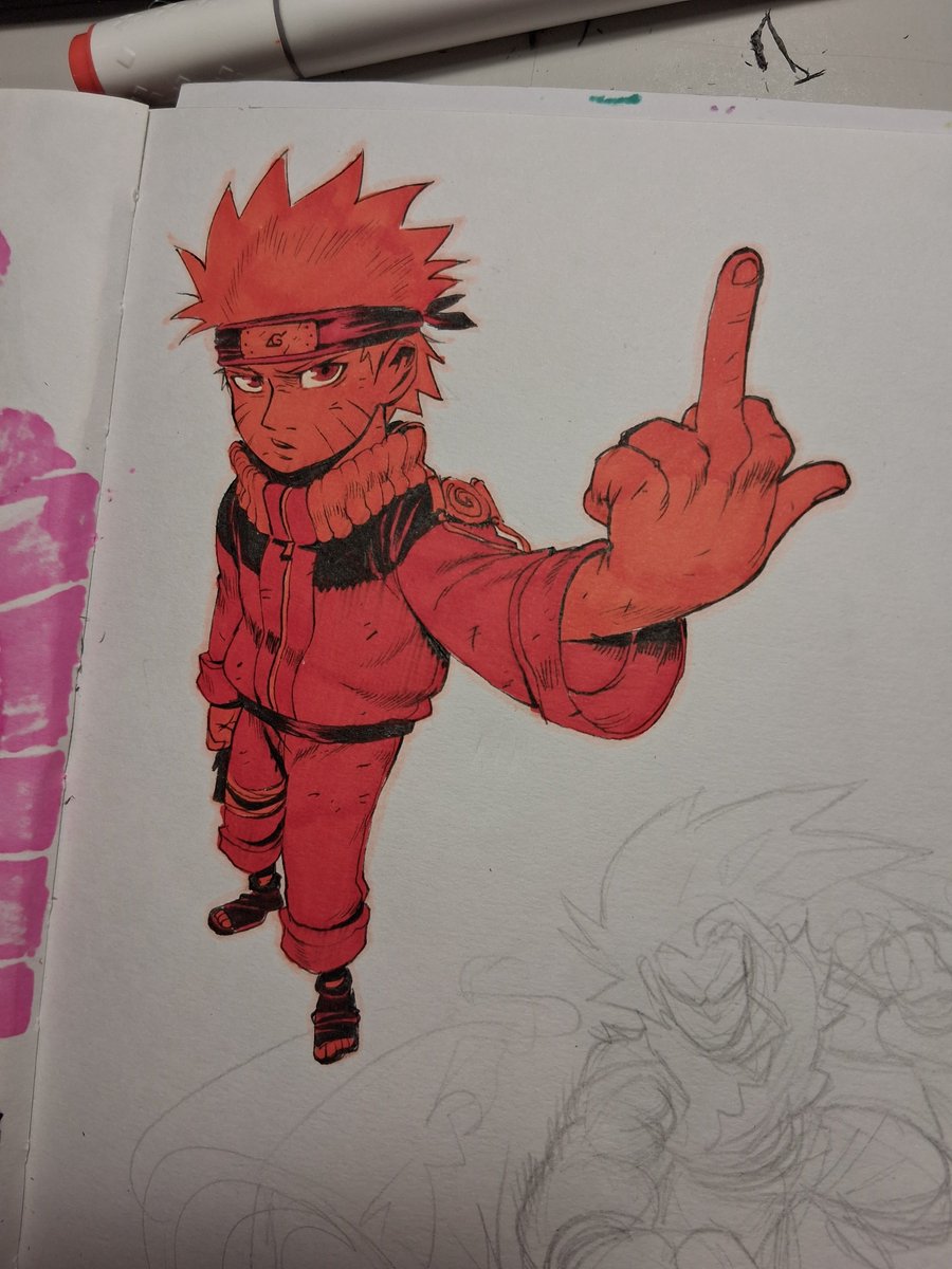 DrwSnt's tweet photo. old naruto sketch https://t.co/EdxCxAXSKL