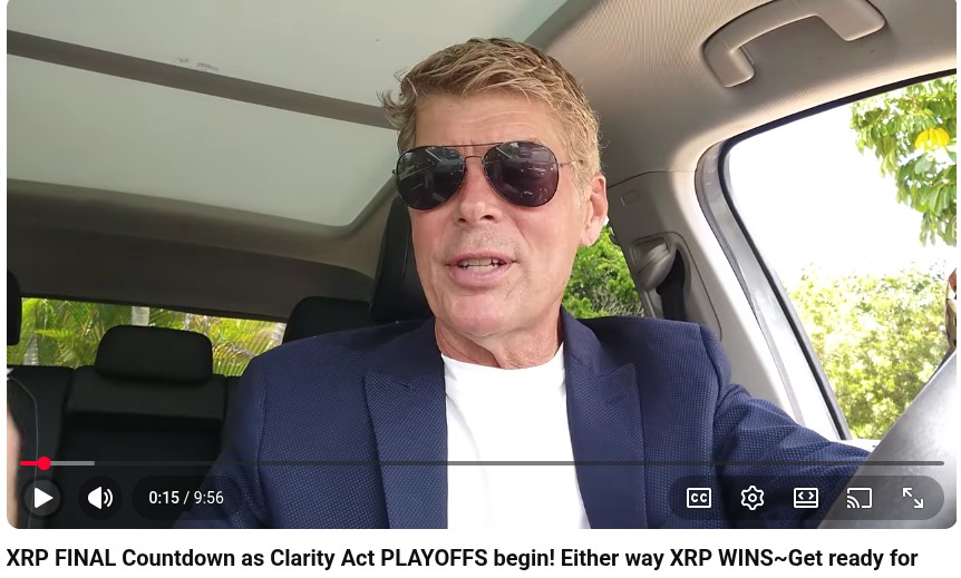 RobXRP007's tweet photo. Today's XRP007💎episode:

"XRP FINAL Countdown as Clarity Act PLAYOFFS begin! Either way XRP WINS~Get ready for $5/20/50/$100!"

is OUT!
https://t.co/JIGUGuuqp4 https://t.co/qhx0Idfx6H