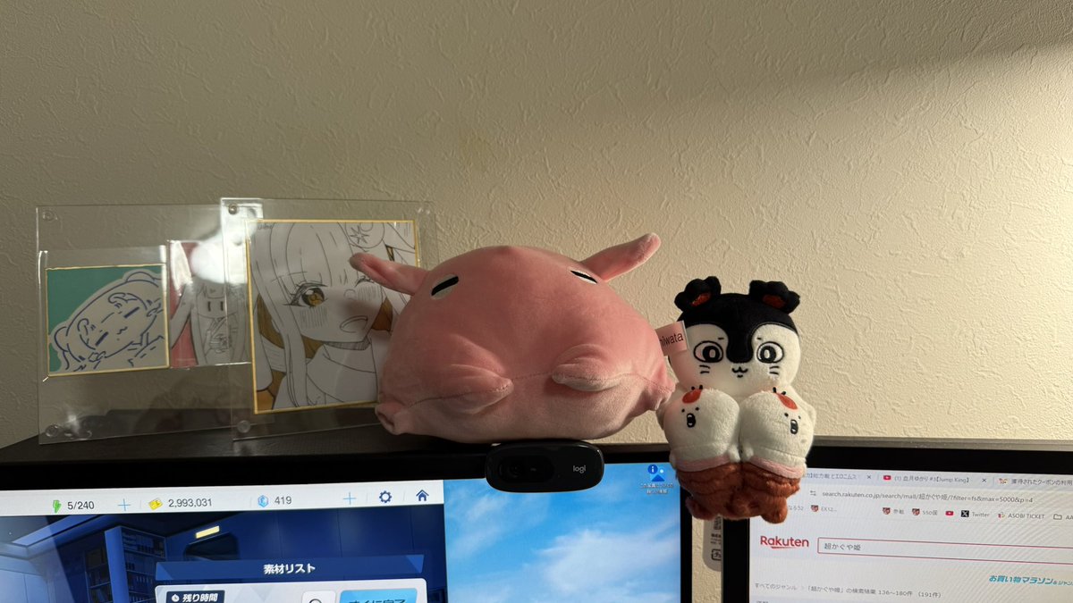 miru__'s tweet photo. モニター上がにぎやかになってきた https://t.co/aUnkKLa7Er