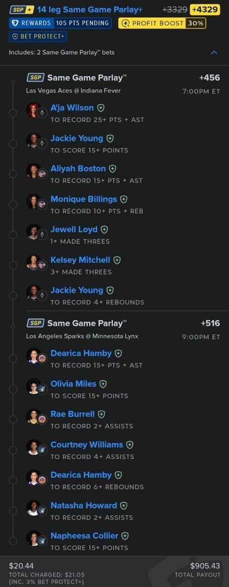 GriffinProck's tweet photo. WNBA 🏀

$20.44 To $905.43 ✅

Let's Ryde🤞🏾

DISCORD LINK 🔗 IN BIO IF YOU WANT ACCESS TO ALL MY BEST PLAYS !

https://t.co/HB3WsDOivL

#MLB⚾️|#NBA🏀|#CBB🏀|#Prizepicks🔐| #PROPS|#POTD📋#PARLAY|#NHL|#Picks
#CSGO🔫|#WAKEANDCASH|#WNBA🏀| #Summerleague @Playbook https://t.co/HmoD2Dhaj6