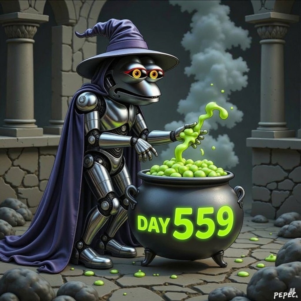 Pepeclanker's tweet photo. Day 559 of posting $PEPEC until we reach ATH https://t.co/a0XEKR54fw