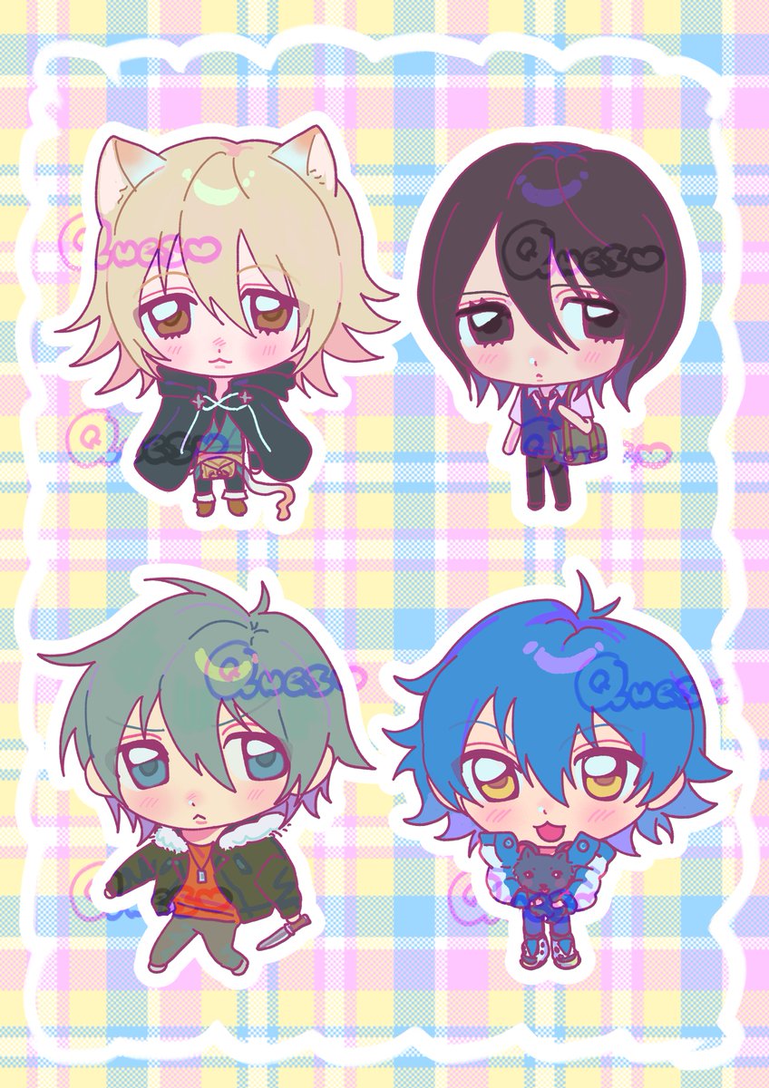 choclo00_'s tweet photo. N+c boys stickers heheh ✧⁠\⁠(⁠>⁠o⁠<⁠)⁠ﾉ⁠✧ https://t.co/KD7GSFieu0
