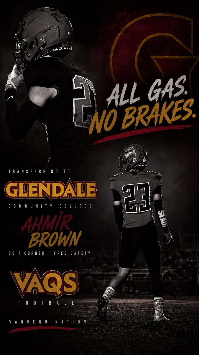 AhmirBrown85632's tweet photo. Gods Plan! Ready to work❗️@GlendaleCollege @CoachEBlades @DPTheRecruiter @latsondheimer #DB #jucoproduct https://t.co/qMudPvixZi