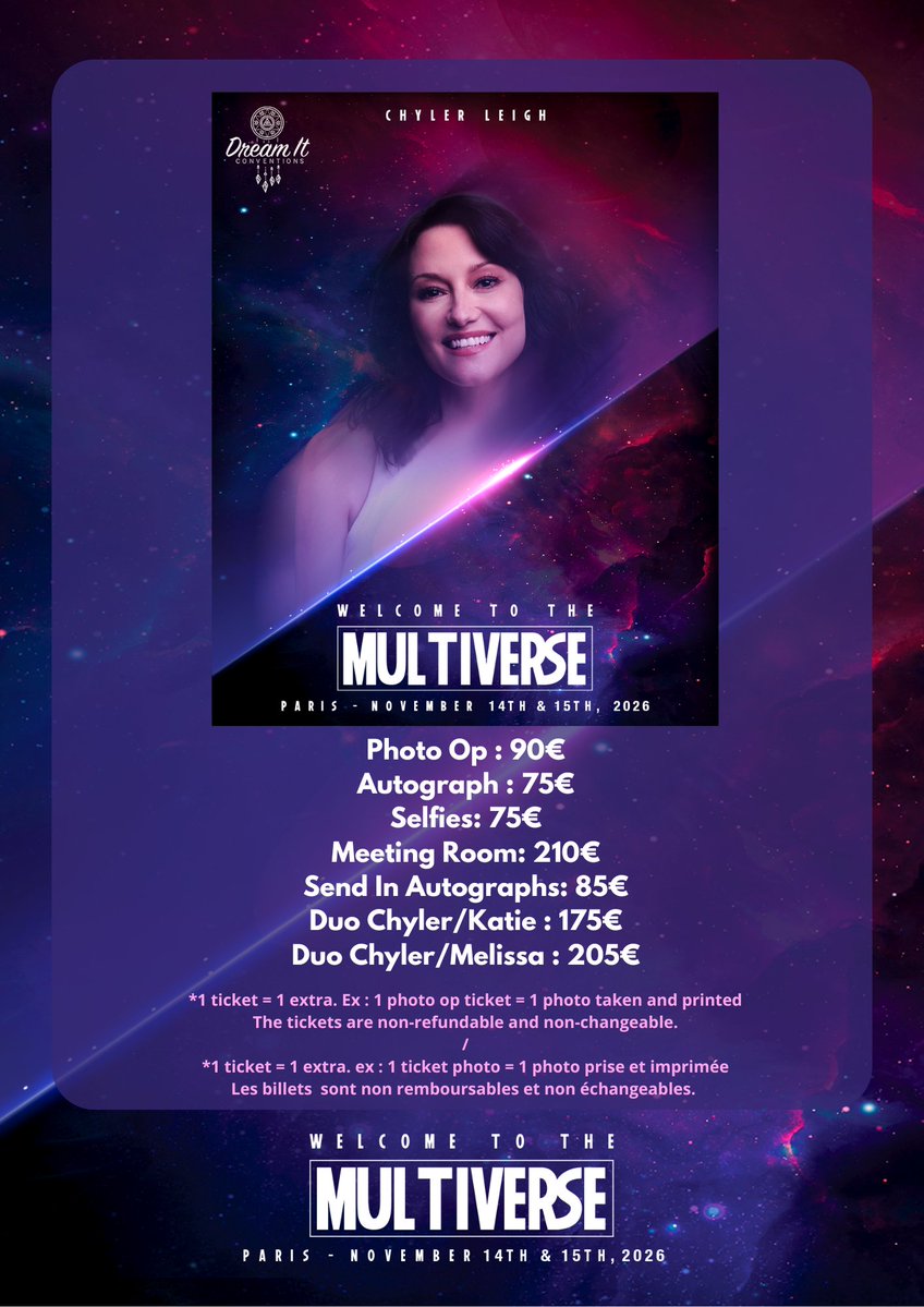 DreamitCon's tweet photo. #WTTM Our 8th guest is none other than Chyler Leigh, best known as Alex Danvers on Supergirl. Chyler will be with us on Saturday & Sunday to meet you all! / Notre 8ème guest est Chyler Leigh, connue pour son rôle d'Alex Danvers dans Supergirl. Chyler sera présente avec nous le samedi et le dimanche pour vous rencontrer!

https://t.co/XdqSHx6RYA
