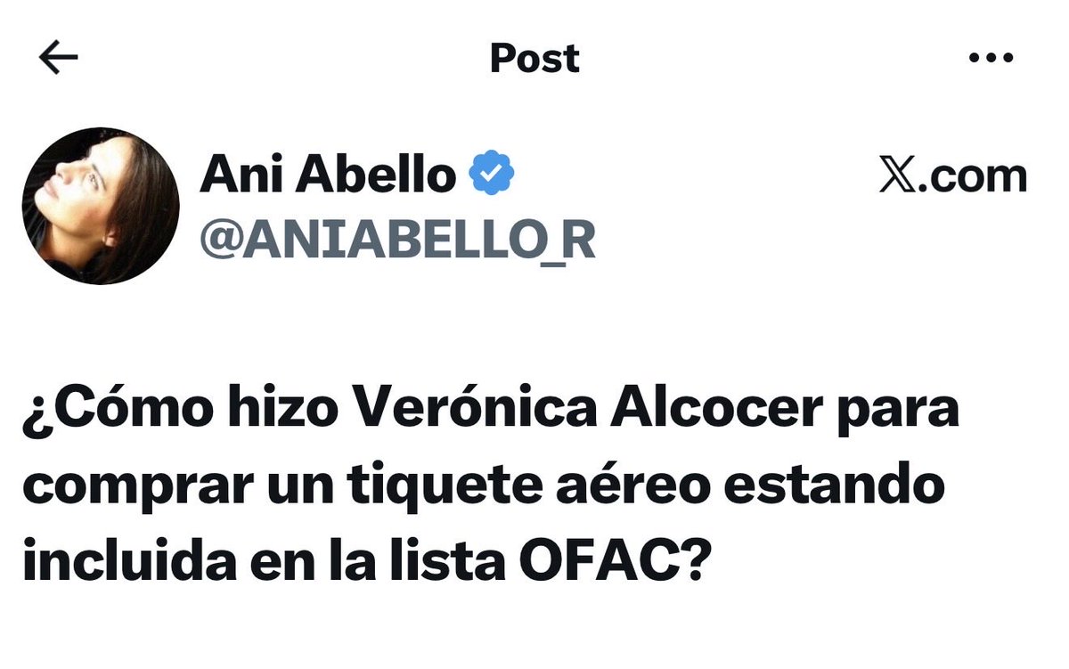 AngelaBenedet's tweet photo. La pregunta del millón !!
El día que sepamos en qué aviones se movilizaba Veronica durante estos 4 años, lo sabremos todo ! https://t.co/JYlCk7JuwN