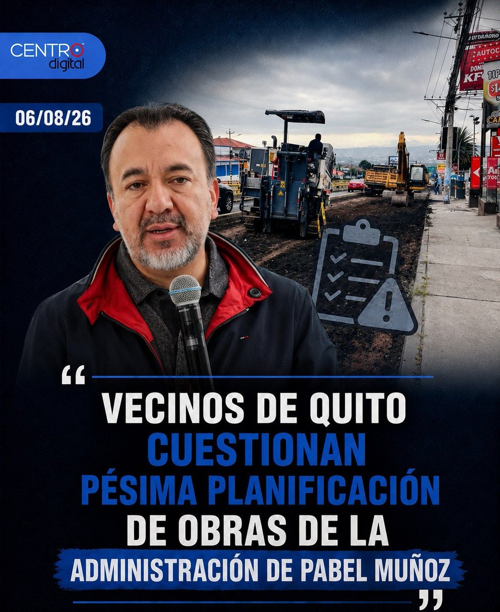 AnthonyValles_'s tweet photo. @aquilesalvarez dejando a Guayaquil tirada mientras enfrenta problemas legales es un claro ejemplo de mala gestión. ChaoCorreismo
@pabelml https://t.co/d3JOCp2REq