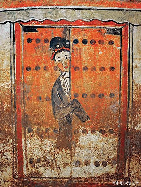 hulianren's tweet photo. @Mehrandhn Similar scenes began to appear in ancient Chinese tombs dating back to around 200 BC, suggesting a connection between them. https://t.co/v7ifJdgDkU