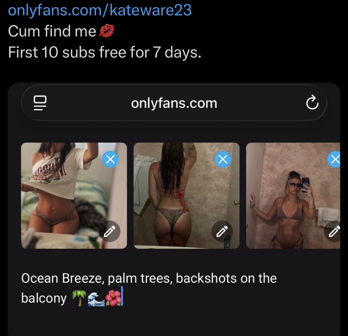 goddesskat23's tweet photo. https://t.co/IF7EYQ6HOL
Come spoil your fav Brat 💋 https://t.co/sIcmHX7yqP