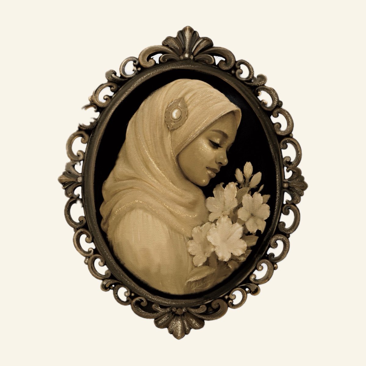 rewritingrosie's tweet photo. Cameo Inspired Portraits 
with @apricityed 🖤🥹 https://t.co/drVo0LB7wU