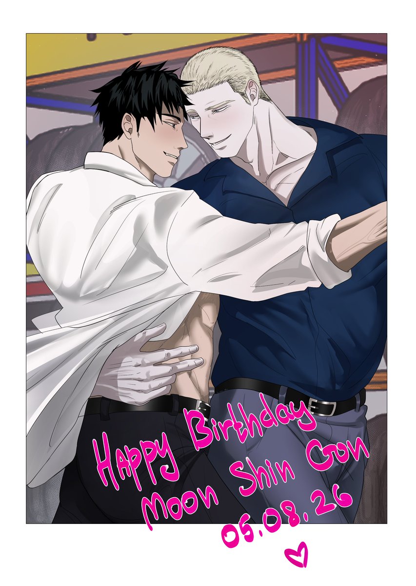 oranzhevyibanan's tweet photo. Even if it's late — better late than never!

A birthday art piece for Moon Shin Gon 🍒❤️

#happy_Shingun_day #셔트라인 #Shutline @0lkyou https://t.co/S37GvfW7Ra