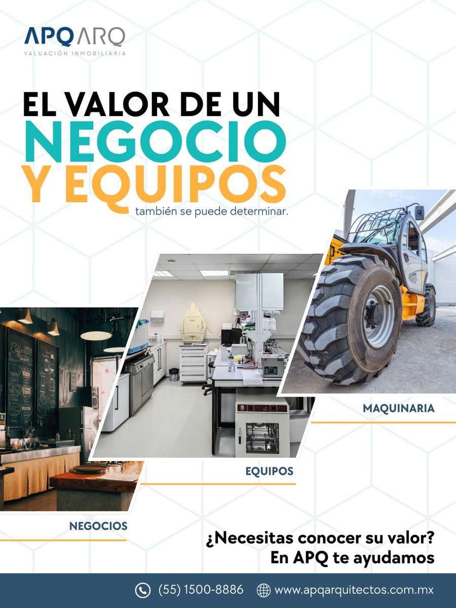 ApqArquitectos's tweet photo. 💰¿Sabes cuánto valen realmente tu negocio y tus equipos?

📈Con un avalúo profesional obtén una valuación objetiva, respaldada y confiable para cualquier necesidad.

#APQArquitectosValuadores #ValuaciónProfesional #Negocios https://t.co/QdFmSBRteH