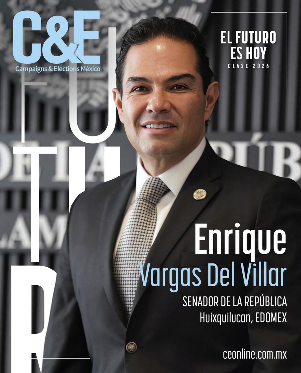 EnriqueVargasdV's tweet photo. Agradezco la distinción a @CE_Mexico 

Seguiré trabajando todos los días, a favor de las familias mexicanas. 🇲🇽

#VargasSenador https://t.co/A1o7Vv82Fo