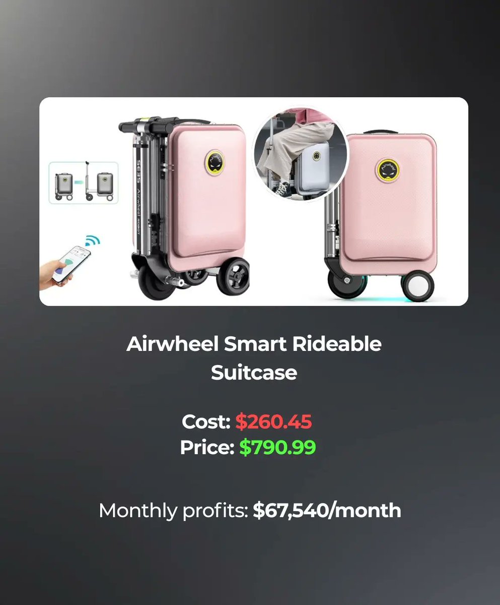 winproducts_io's tweet photo. TOP 2 winning products to sell right now 💎
(craziest finds) https://t.co/jr2rYQhcG8