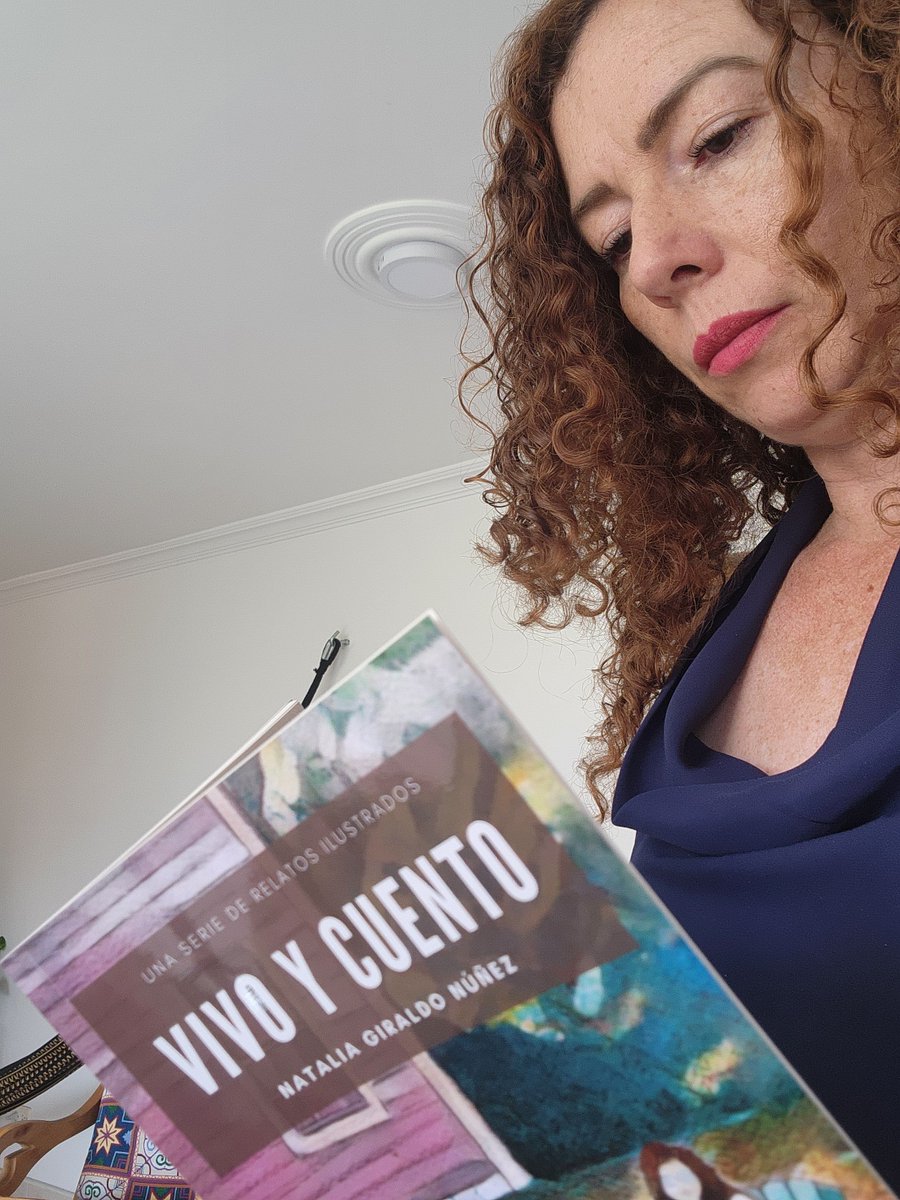 naticag03's tweet photo. No hay nada más emocionante que leer mi propio libro: Vivo y cuento.

#novedadesbubok https://t.co/Dwo3OuI4Qj