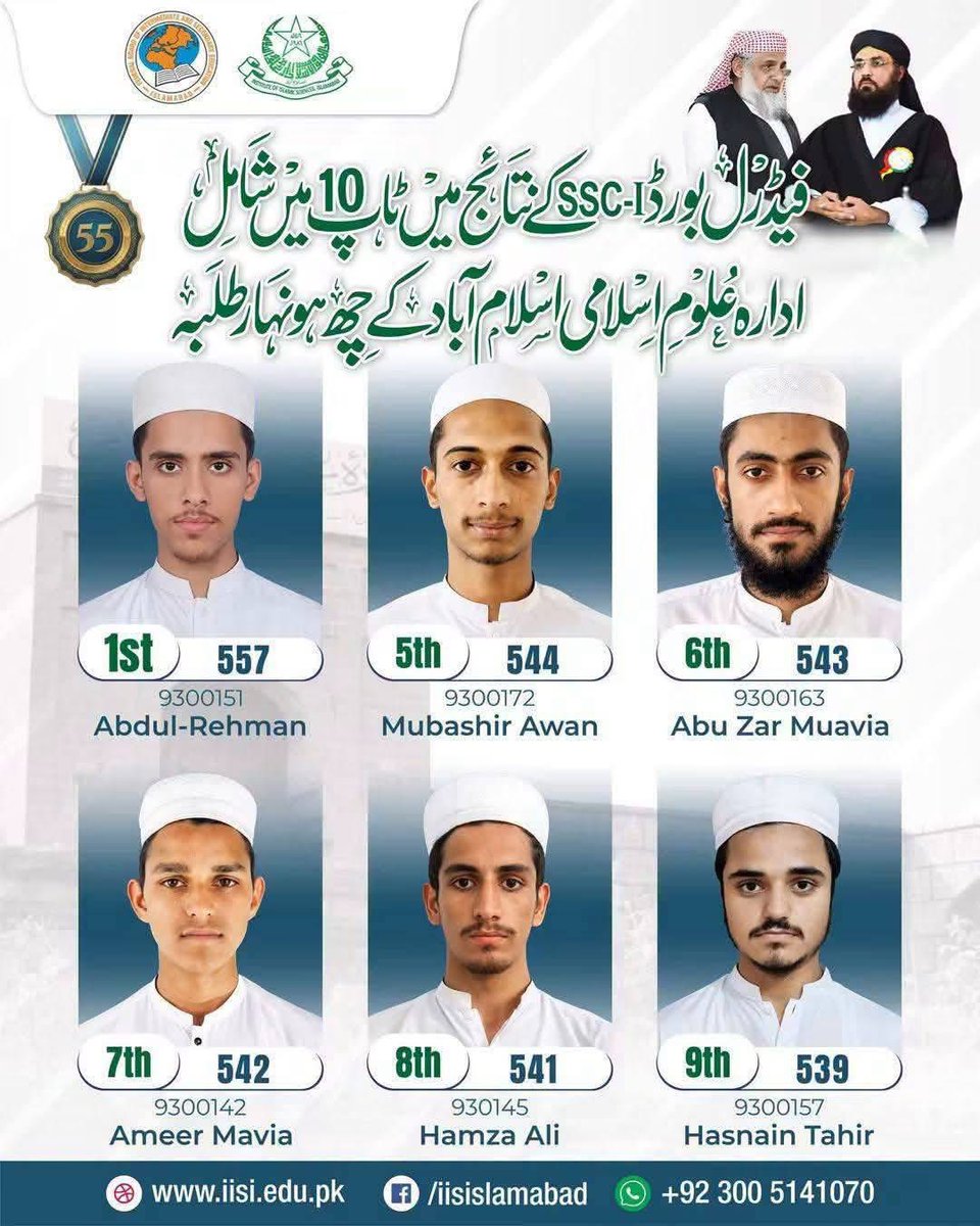iFazliGhafoor's tweet photo. ایک طرف عصری اداروں میں صرف پشاور بورڈ کےاٹھارہ ہزار طلباء اسلامیات کے پرچہ میں فیل ہوگئے ہیں جبکہ دوسری طرف دینی مدارس کے طلباء نے فیڈرل بورڈ اس��ام آباد ،لاہور،سرگودھا، ساہیوال اور پشاور بورڈ سمیت میٹرک نتائج میں ٹاپ پوزیشن لی ہیں یہ دو نظام ہائے تعلیم کا تعلیمی معیار ہے https://t.co/sxxVB9yWky