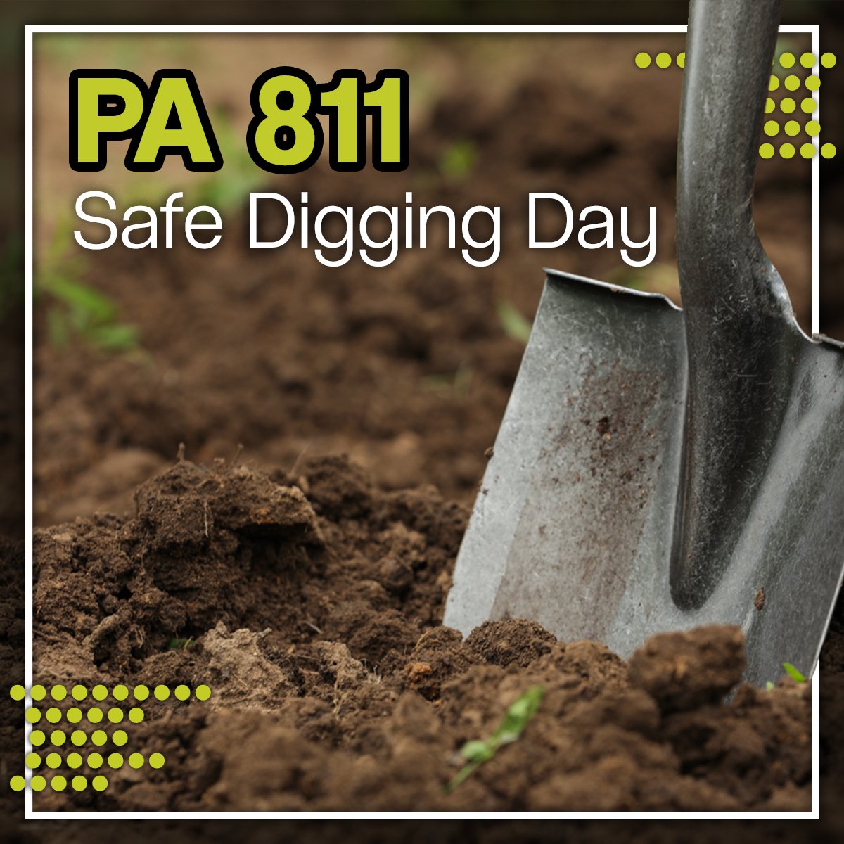 SenatorKimWard's tweet photo. It’s 811 Safe Digging Day.

Tackling a backyard project? Prevent damage &amp; start your project safely by contacting 811 at least 3 days before you start digging so that they can safely locate underground utilities.

https://t.co/IkO1hhHQIV https://t.co/sn68aykqLF