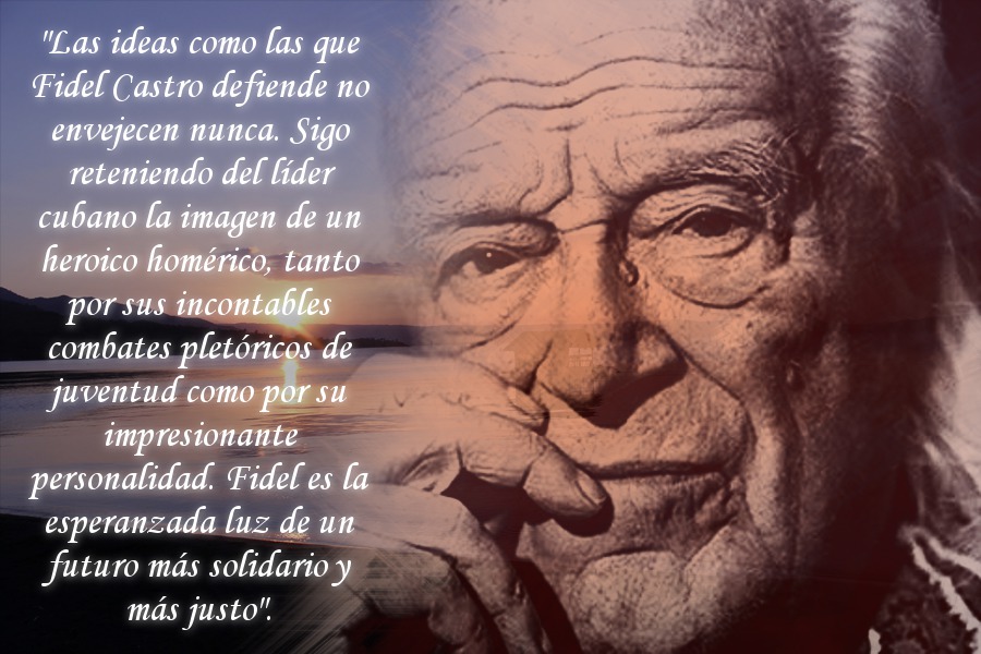 FSoldadodeIdeas's tweet photo. ✍️Poeta español Rafael Alberti sobre #Fidel: “Las ideas como las que Fidel Castro defiende no envejecen nunca. Sigo reteniendo del líder cubano la imagen de un heroico homérico.”

https://t.co/tmKApfu7bi
#100AñosConFidel #Cuba #SomosContinuidad #RevoluciónCubana https://t.co/Xq5f2WkYjV