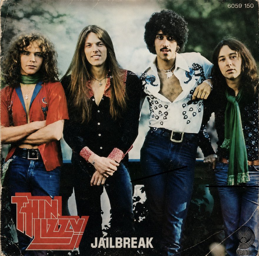 MonstersOfRock's tweet photo. On this day in 1976, Thin Lizzy unleashed "Jailbreak" 🔥 https://t.co/KxT4KRdHdR