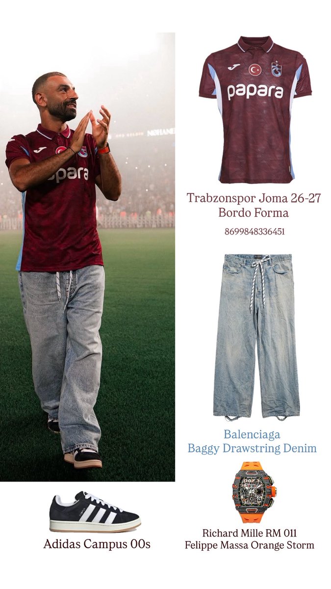 morphera_'s tweet photo. Salah's first arrival fit for Trabzonspor 🔥🙂‍↕️ (estimated) https://t.co/QbvNLQJlIR