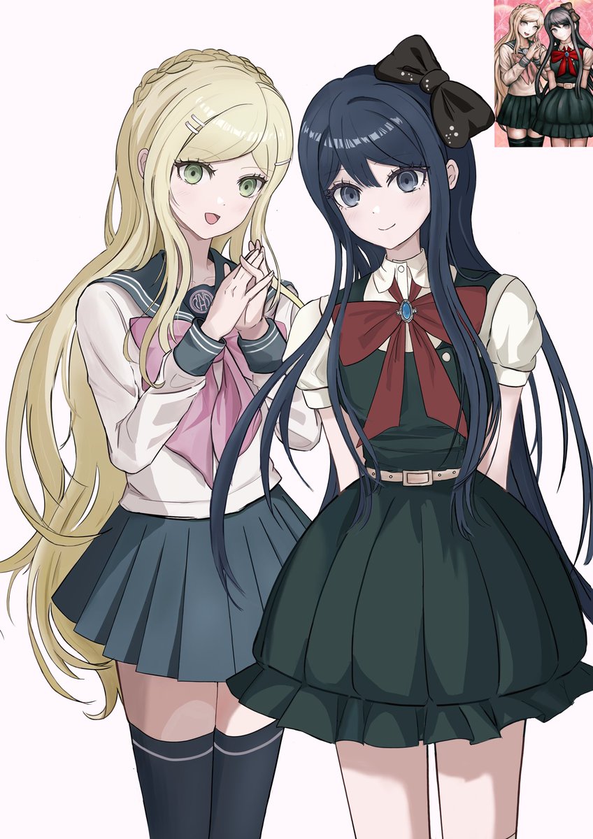 nnkna0's tweet photo. ソニア・ネヴァーマインド&amp;舞園さやか

#ダンガンロンパ
#danganronpa https://t.co/KQgssQjv0Y