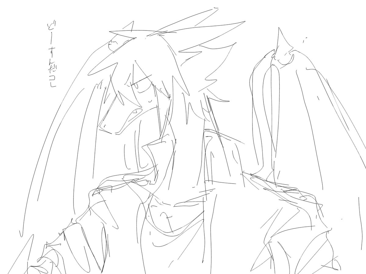 garo_hyd's tweet photo. こっちはちょい前に息抜きで描いてた半端ドラ化シブキさん
#SplaBrave_if https://t.co/QyJo6LK49e