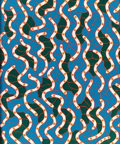 JapanTraCul's tweet photo. Waves on the Hudson River, by Kusama Yayoi, 1988 https://t.co/5kqAuZ2hWq