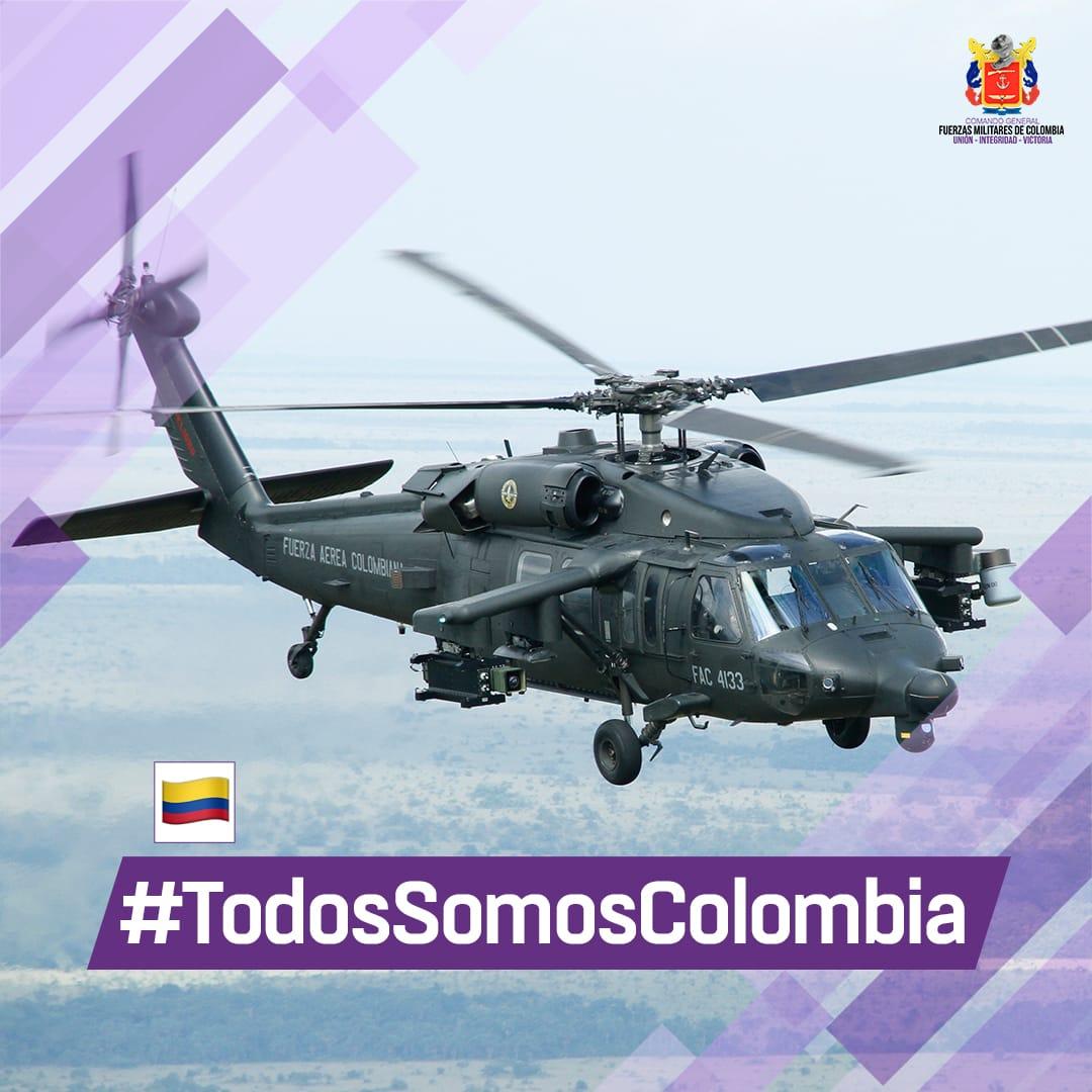 FuerzasMilCol's tweet photo. Colombia es grande porque su gente lo es. Civiles y uniformados, somos distintos en nuestro trabajo pero iguales en origen, compartimos el mismo compromiso con la patria.     

Esa es nuestra mayor fortaleza como Nación.  #TodosSomosColombia https://t.co/xwRvYSUGFK