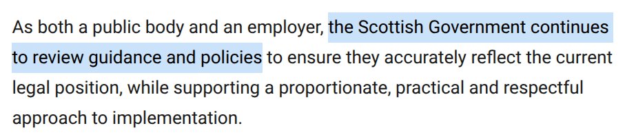 hightreebud's tweet photo. Why @scotgov, just why?? You've had 477 days since the Supreme Court ruling.

Why are you STILL "reviewing" policies?

https://t.co/1wFxsInKwi https://t.co/2IEfKNraCF