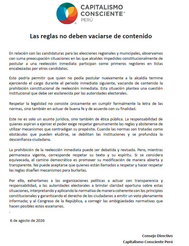 C_Irreverencias's tweet photo. Un país donde todos pueden pasar por encima de la ley, no es un país que pueda construir instituciones ni encaminarse hacia el desarrollo. Q las autoridades busquen sacarle la vuelta a la ley y el @JNE_Peru  lo permita es una verguenza. https://t.co/H49EgSP1ix