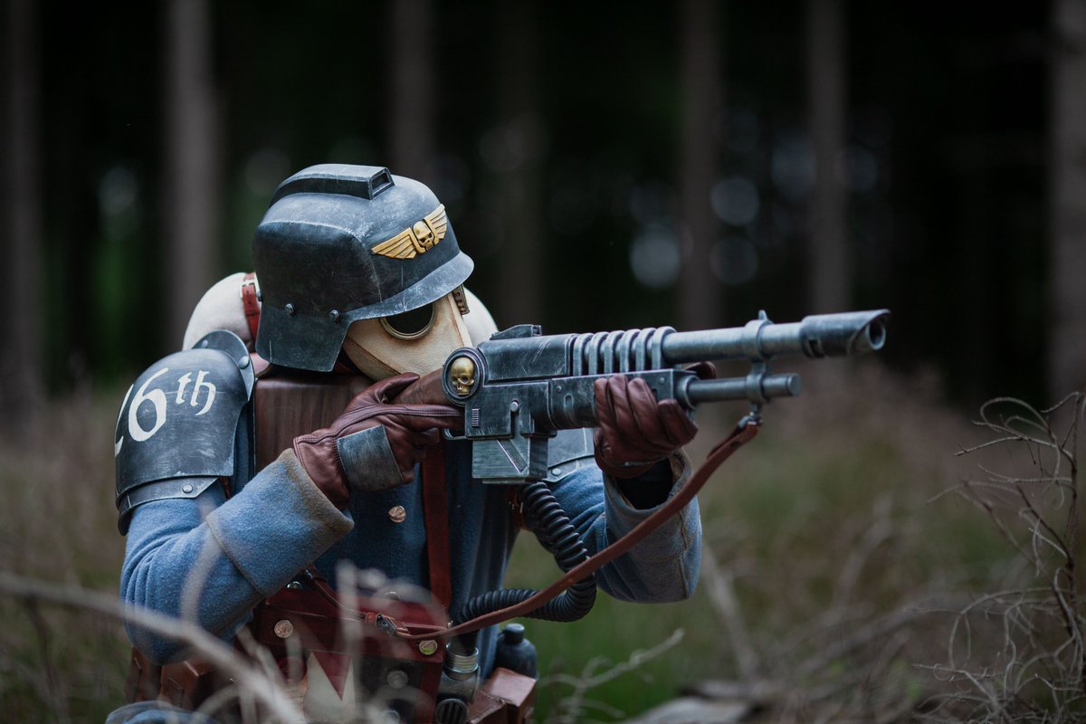 Cole_Rusz's tweet photo. Had a photoshoot with my Krieg cosplay at the start of summer and I'm really glad how it is! https://t.co/dF8enWrMzc