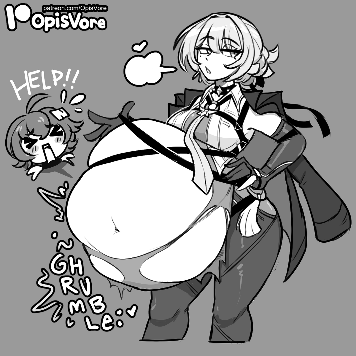 OpisVore's tweet photo. //cw: vore, nsfw
Evelyn sketch for @/MysticSummoner !! https://t.co/7fOVGb8J5F