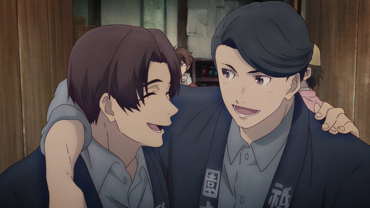 goboee's tweet photo. because why are there so many implied gays in this anime https://t.co/nwWfZyF1f6