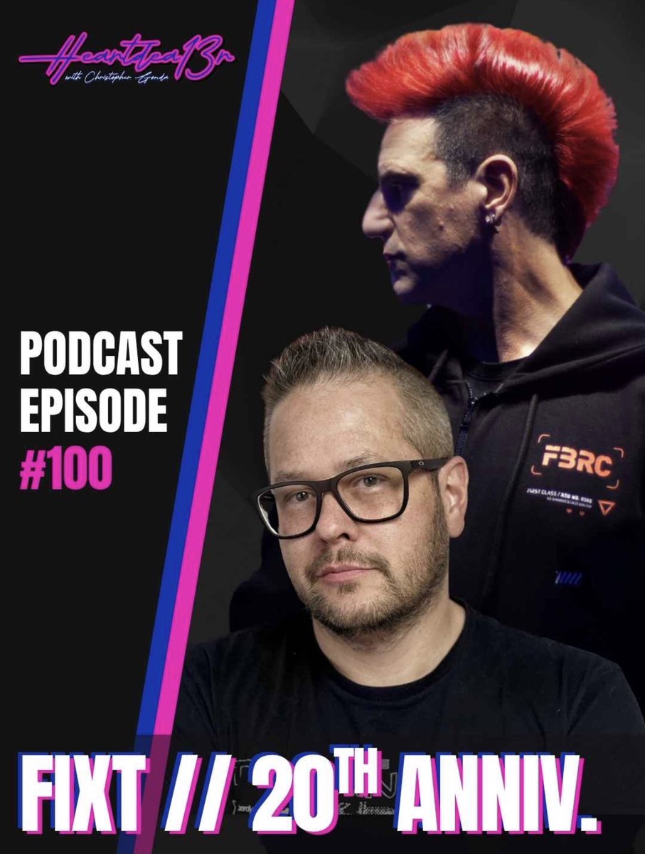 fixtmusic's tweet photo. In the 100th episode of Heartdea13r, FIXT co-founders Klayton and James Rhodes unpack two decades of building an independent music company around fairness, artist ownership, and genuine relationships.

Alongside Christopher Gonda and Lance Marwood, they discuss the failures that shaped FIXT, their commitment to 50/50 artist deals, and why people (not profits) remain at the heart of sustainable creative businesses.

Listen in as they make the case for patience, trusting your instincts, and building something that lasts without sacrificing your values.

https://t.co/71CYeNeGtd