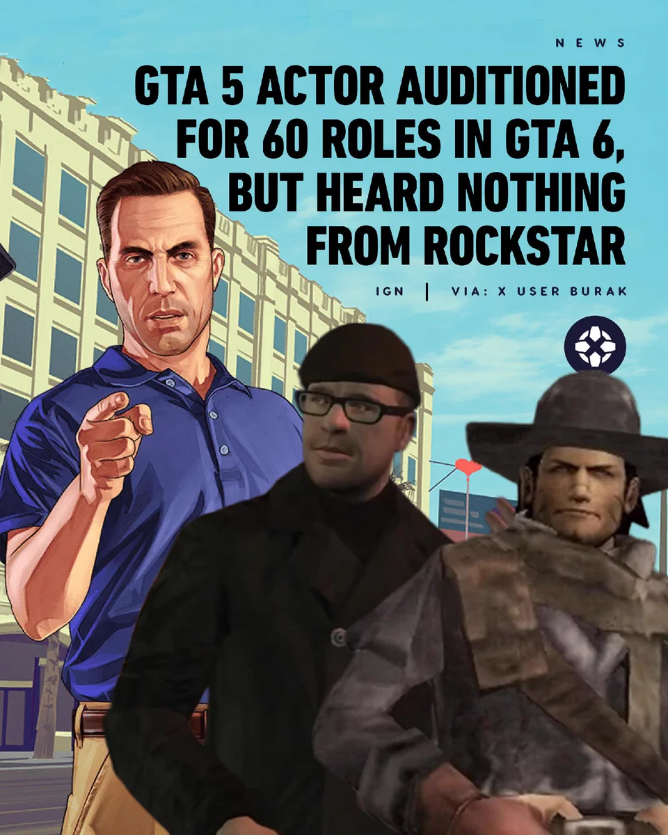 GTA 5 Actor Auditioned for 60 Roles in GTA 6, But Heard Nothing from Rockstar
