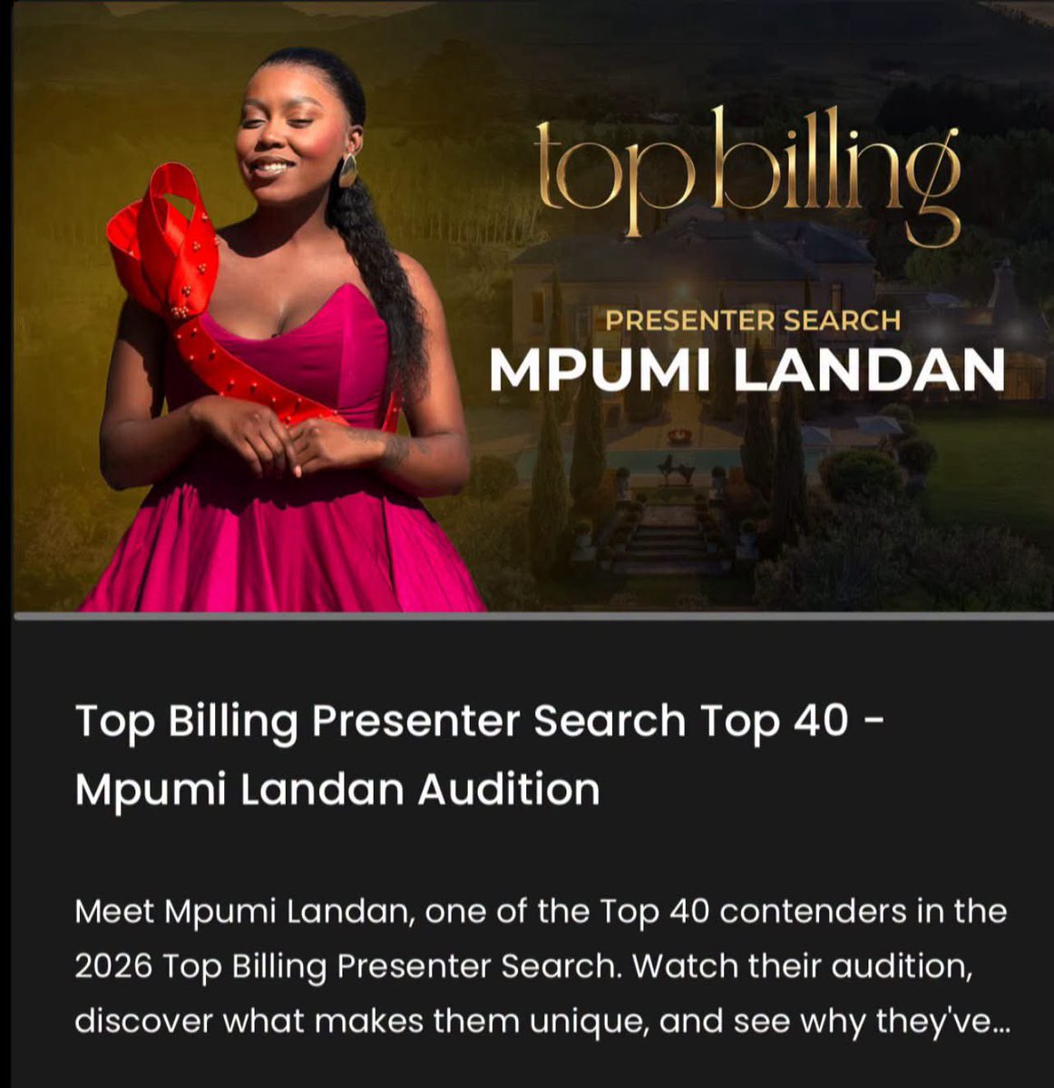 SlungileMbatha1's tweet photo. May this be her breakthrough 😭 God we know you have never failed us. May this talent not go to waste. Shine Mpumi and all the best ￼🙏🏽❤️ https://t.co/tR8BmlC4FC