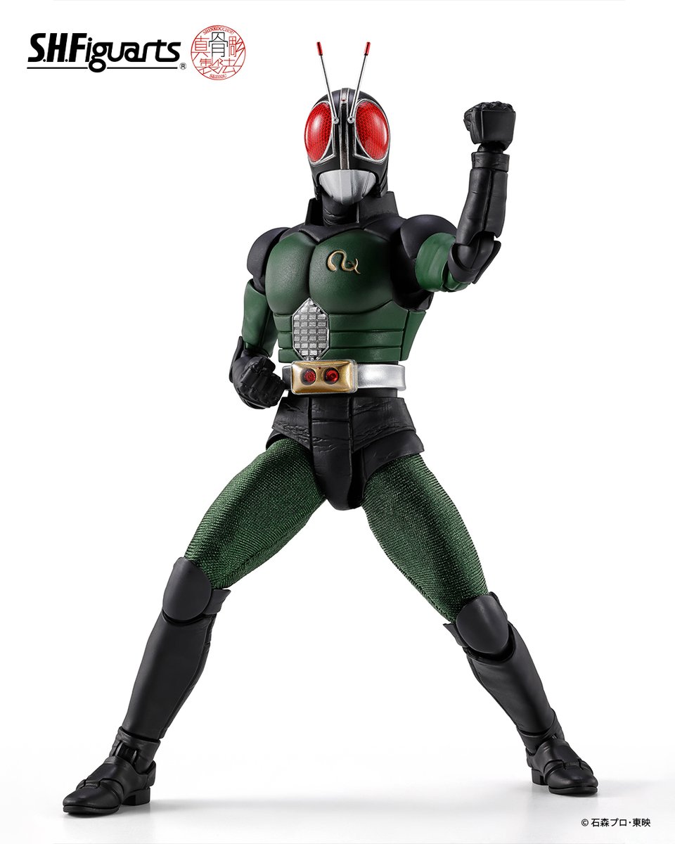 t_features's tweet photo. 【今週の新商品】

『仮面ライダーBLACK RX』より
「S.H.Figuarts（真骨彫製法） 仮面ライダーBLACK RX」が一般店頭にて8月8日(土)新発売
📋商品詳細→ https://t.co/LDx2UwaGLB

太腿の布質感や、クリア外殻を再現したサンライザーなど新機軸仕様の真骨彫製法最新作
#t_shf #仮面ライダーBLACKRX https://t.co/356QMNyfNy