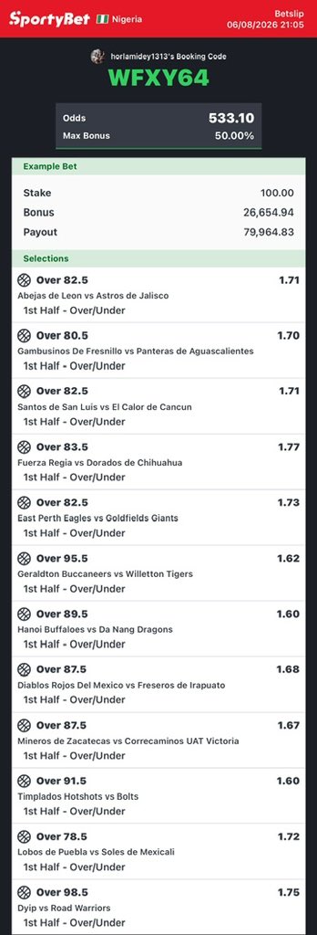 Dc_Sunnyfresh's tweet photo. 533 ODDS BB HT OVER 🤞

WFXY64 https://t.co/RD64To73Ba