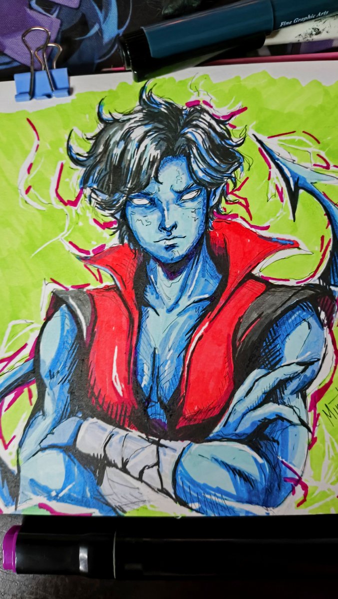 minitavr_'s tweet photo. Вечер ленивых зарисовок
 #sketch #xmen #Nightcrawler #marvel #sketches #fanart #marvelfan https://t.co/IfooeBroq4