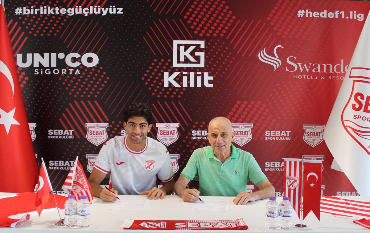 TurkiyeLigler's tweet photo. Sebatspor, Bursa Yıldırımspor'dan Güneş Güventürk'ü kadrosuna kattı.

#Sebatspor https://t.co/Fy2JEpMJFi