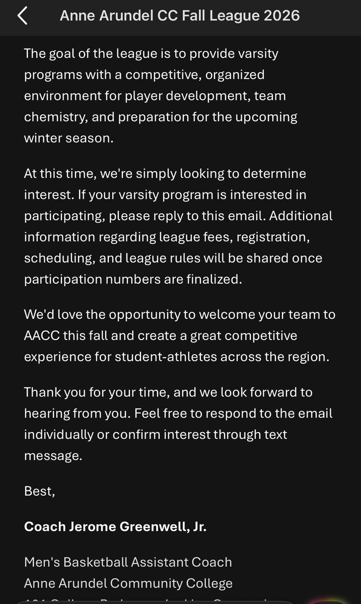 CoachJay_Jr's tweet photo. @riverhawks_mbb Fall League for HS DMV schools. If you are interested feel free to reach out https://t.co/T0gNvQiPES
