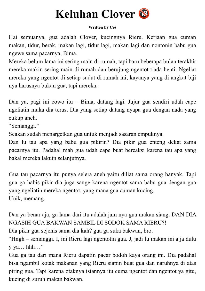 CeslynCibaduyut's tweet photo. #Rapstorm
Keluhan 🍀 yang selalu jadi saksi babunya ngewong tiap hari https://t.co/j1FEuYGLPW