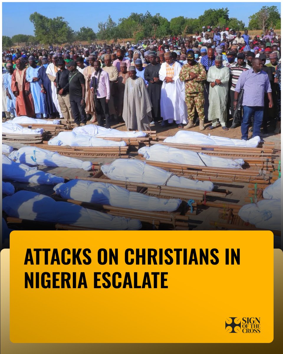 CatholicSOTC's tweet photo. Thousands of Christians are being slaughtered and persecuted in Nigeria for their faith. Will the world stop ignoring the blood of the faithful?

https://t.co/zKRo7yFLwl https://t.co/00piQuosRH