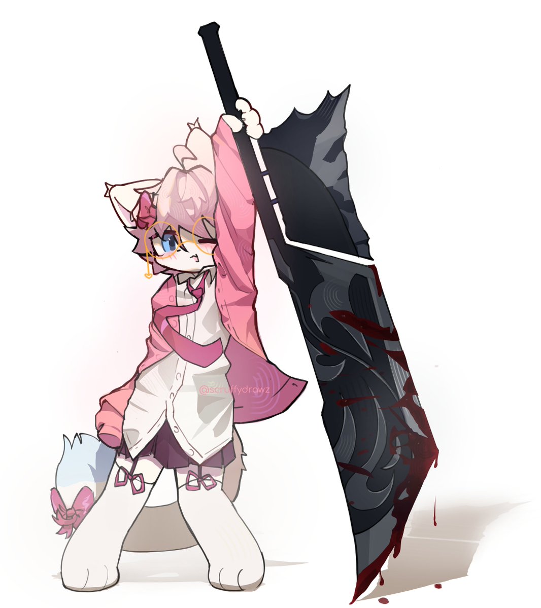scruffydrawz's tweet photo. executioner🔪 https://t.co/d4ot5RYzjC
