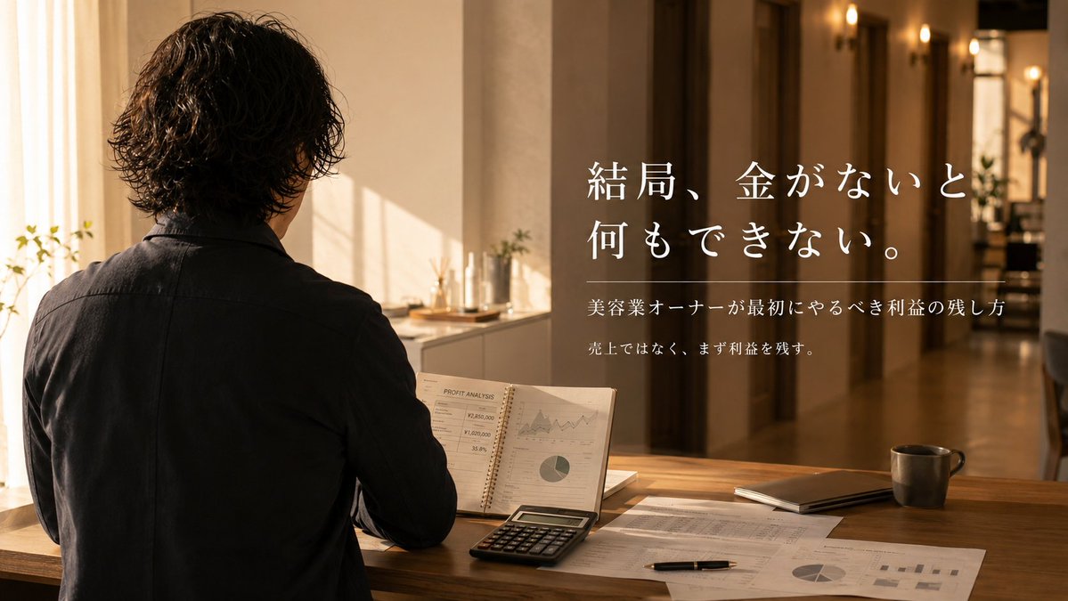 pargeitsuwa's tweet photo. うちの店は、月いくら売れば黒字ですか。
これに即答できるオーナーは、驚くほど少ない。私も長いあいだ知りませんでした。
売上を追うのをやめて、利益を残すことに絞る。
きれいごとの土台はキャッシュです。ここから逃げないでほしい。 https://t.co/aDrwwaHkiE