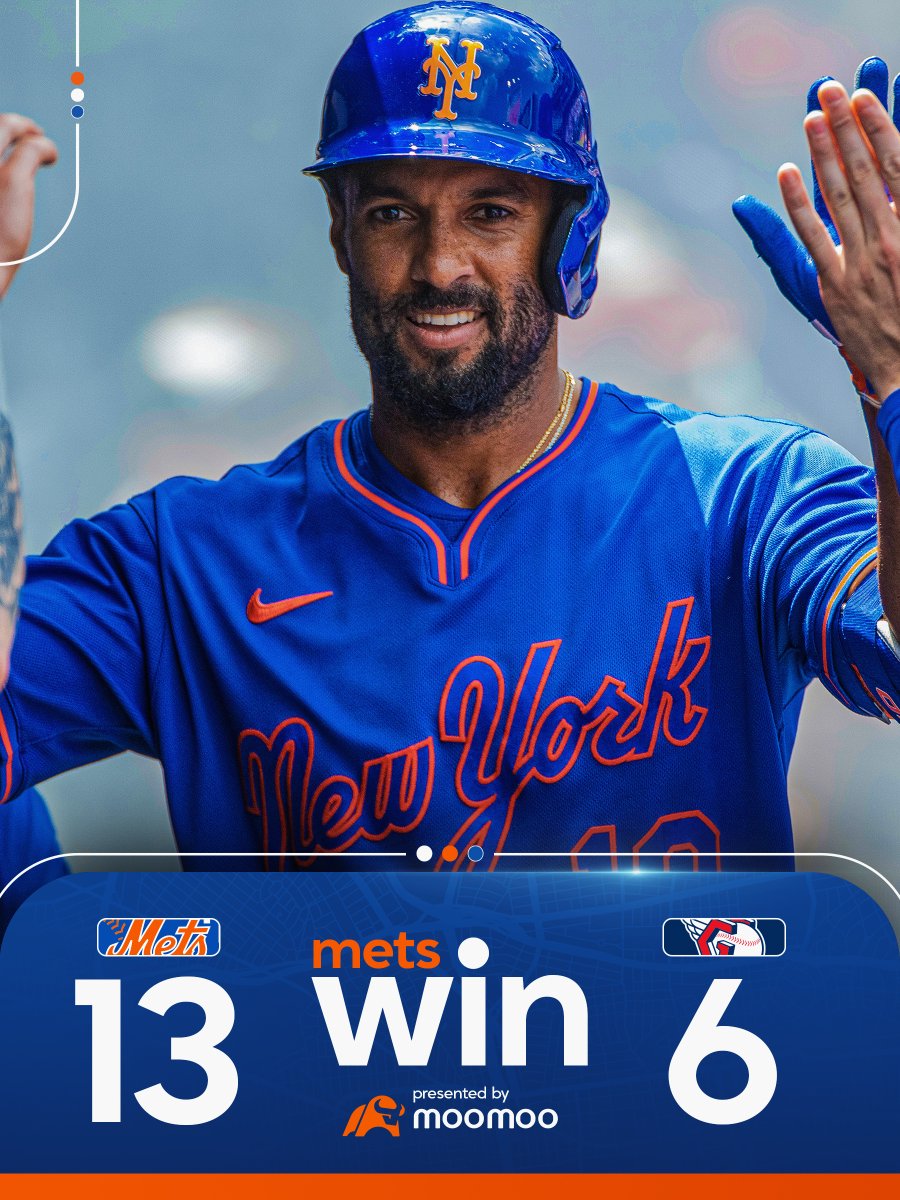 Mets's tweet photo. 🧹🧹🧹 #MetsWin #LGM https://t.co/TnAEvGElZA