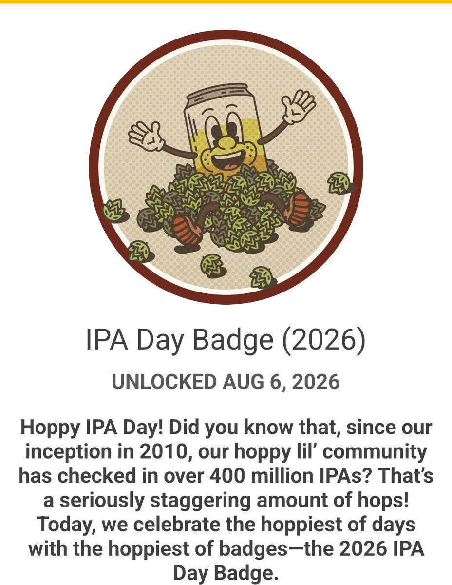 BrewNymph's tweet photo. WooHoo! Happy #IPADay 🍻 Yes, there's an @untappd badge for that! 🍻 This, tropical, fruity, juicy, flavorful, with pineapple taste 😊 #flbeer https://t.co/Pqoc5p0zge