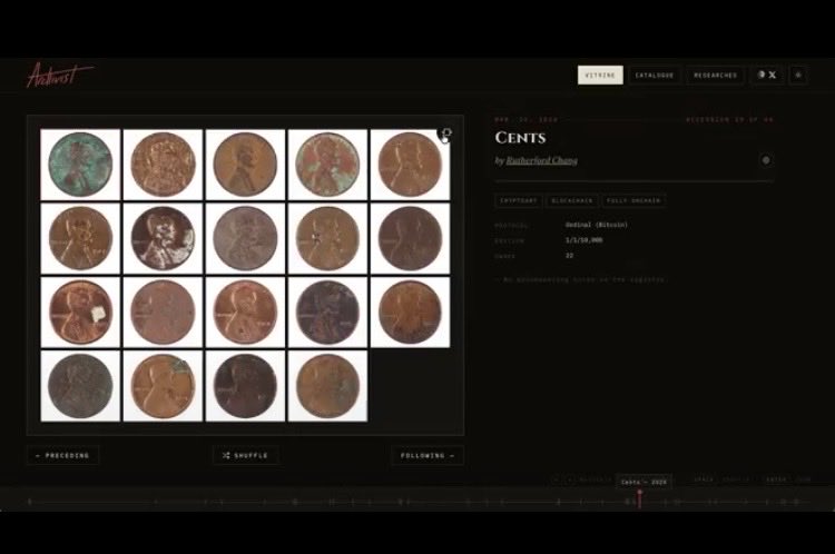 sovrnart's tweet photo. it's a great honor to see CENTS in this stellar gallery by one of the most rigorous and exacting collectors and archivists out there https://t.co/qwKJt47Tk0