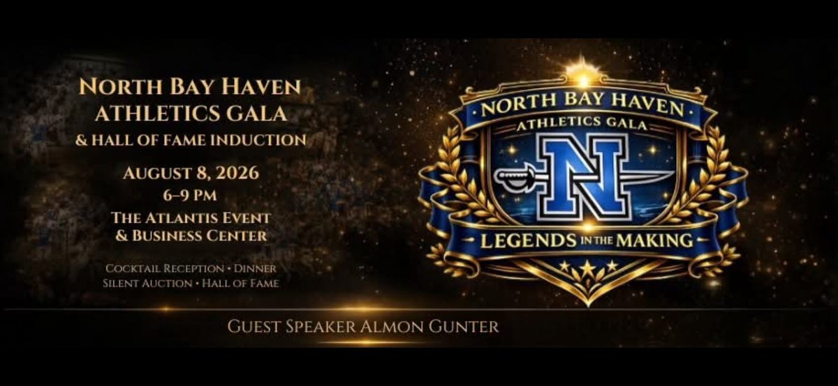 AlmonGunter's tweet photo. Your Greatest Legacy Is the Life You Live!
I'm honored to be the keynote speaker at the North Bay Haven Athletics Gala & Hall of Fame Induction this Saturday in Vallejo, California.
My message will be simple: Lead With Your Life!
#LeadWithYourLife #Leadership #NorthBayHaven https://t.co/nyqnC2g90U