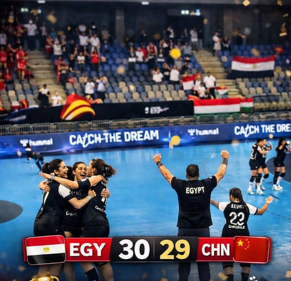 halmuhkhalid's tweet photo. يد مصر الذهبية تواصل كتابة التاريخ.. تأهل تاريخي إلى نصف نهائي المونديال في رومانيا 🇪🇬🇪🇬 https://t.co/NHayBN0R5m